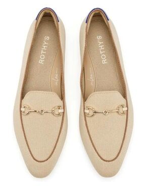 Rothy's Double Bit Loafer - Dune Beige